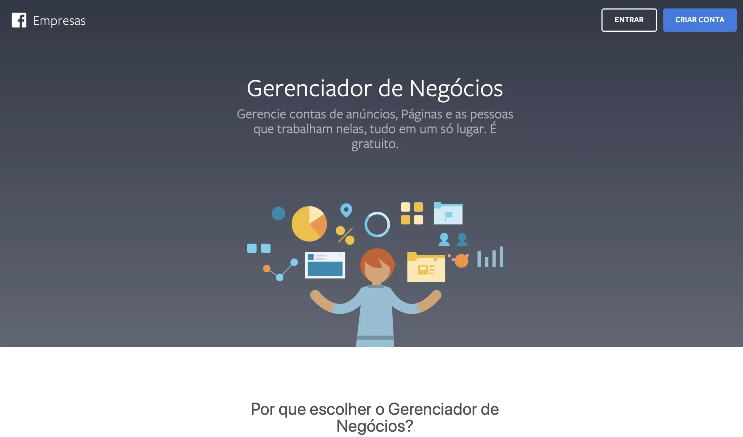 acesso a conta de anuncios meta ads