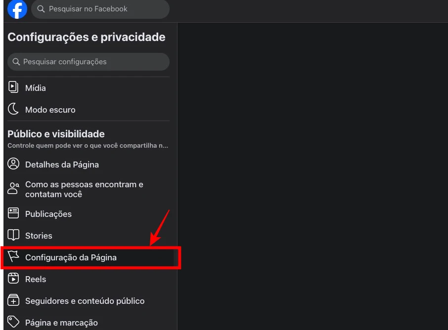 dar acesso de administrador em pagina do facebook