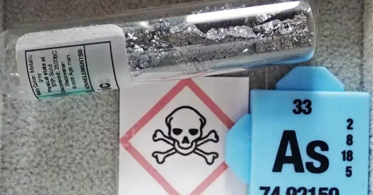 Entenda como ocorre a intoxicação por arsênio e os seus riscos à saúde