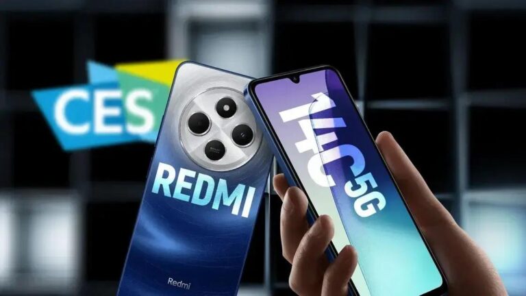 Redmi 14C 5G brilha na CES 2025 com design moderno e 5G; descubra tudo!