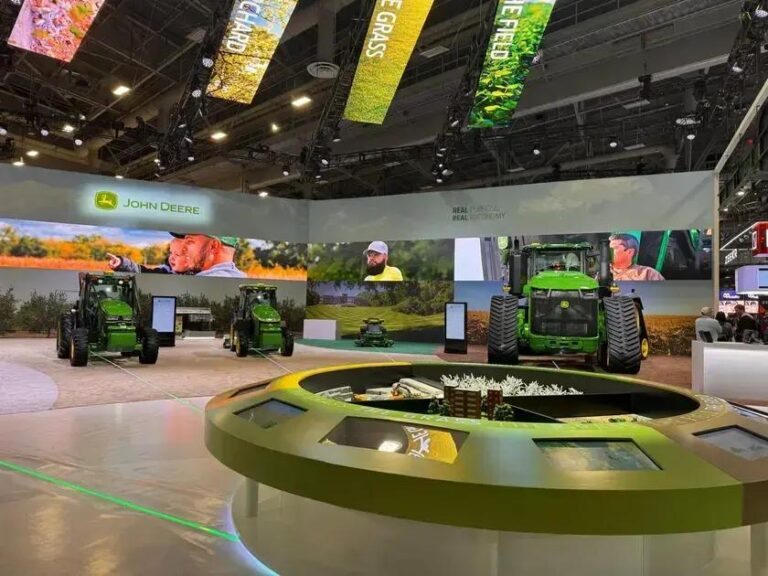 John Deere revoluciona a agricultura com novos tratores autônomos e IA