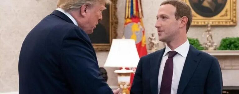 Zuckerberg e Trump: a intrigante reaproximação entre opostos políticos